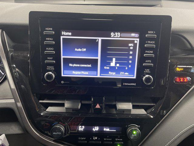 2021 Midnight Black Metallic Toyota Camry