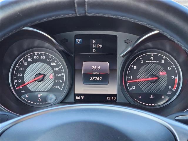 used 2018 Mercedes-Benz AMG C 63 car, priced at $46,588