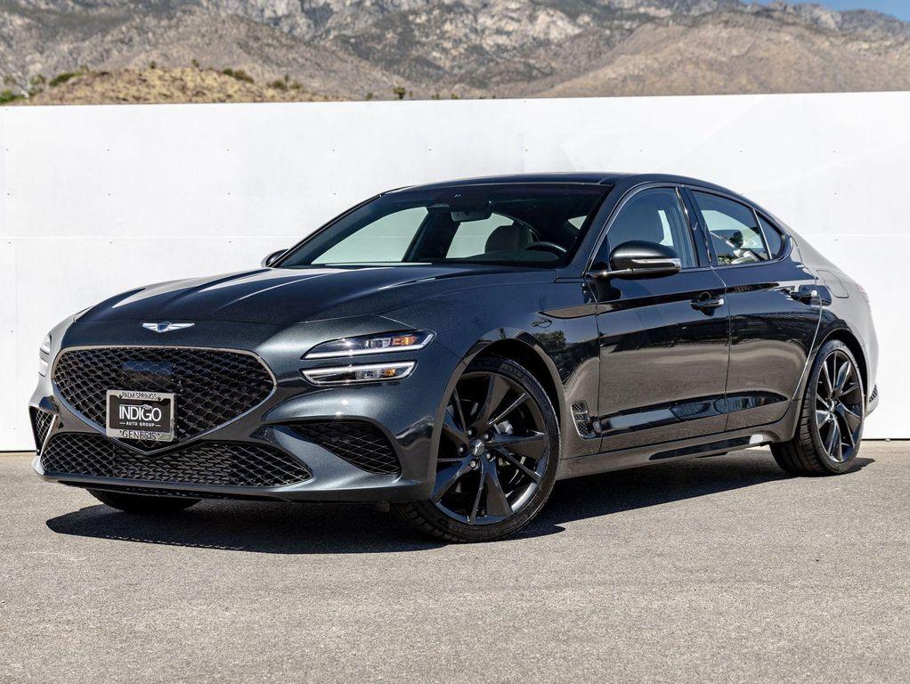 used 2023 Genesis G70 car, priced at $31,981