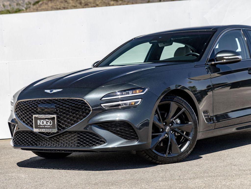 used 2023 Genesis G70 car, priced at $31,981