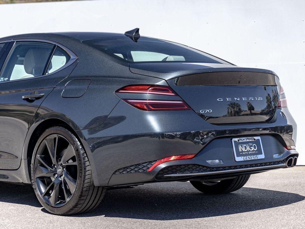 used 2023 Genesis G70 car, priced at $31,981