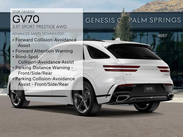 new 2026 Genesis GV70 car, priced at $72,800