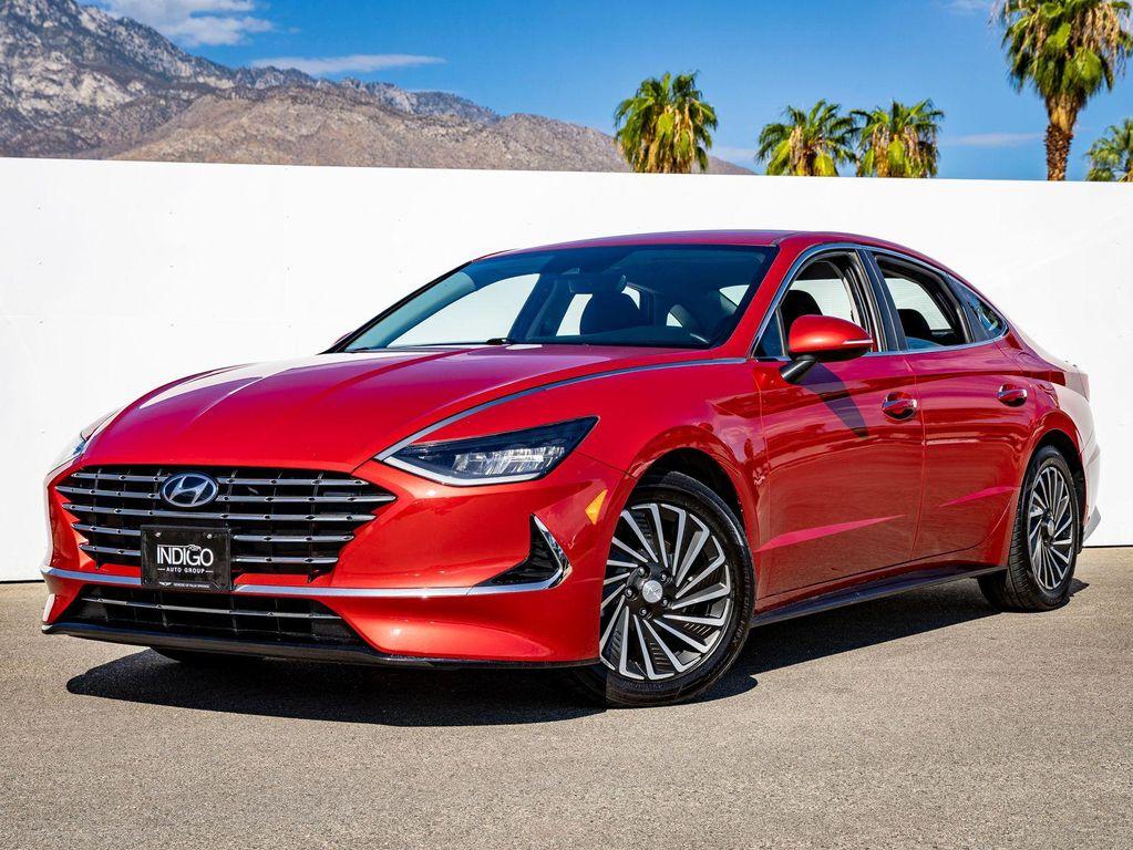used 2022 Hyundai Sonata Hybrid car, priced at $18,066