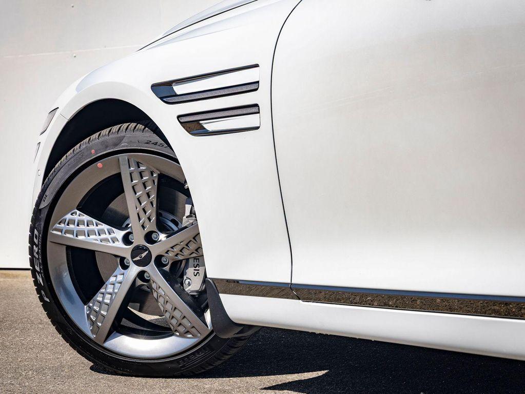 new 2027 Genesis G80 car, priced at $74,843