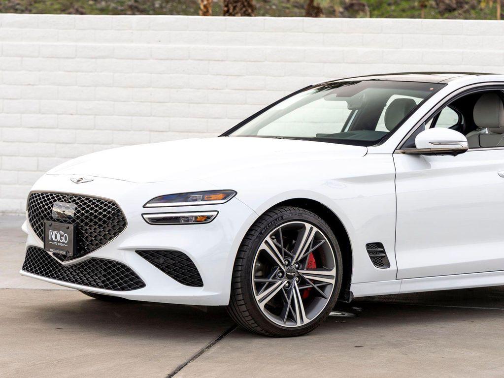 used 2025 Genesis G70 car, priced at $45,983