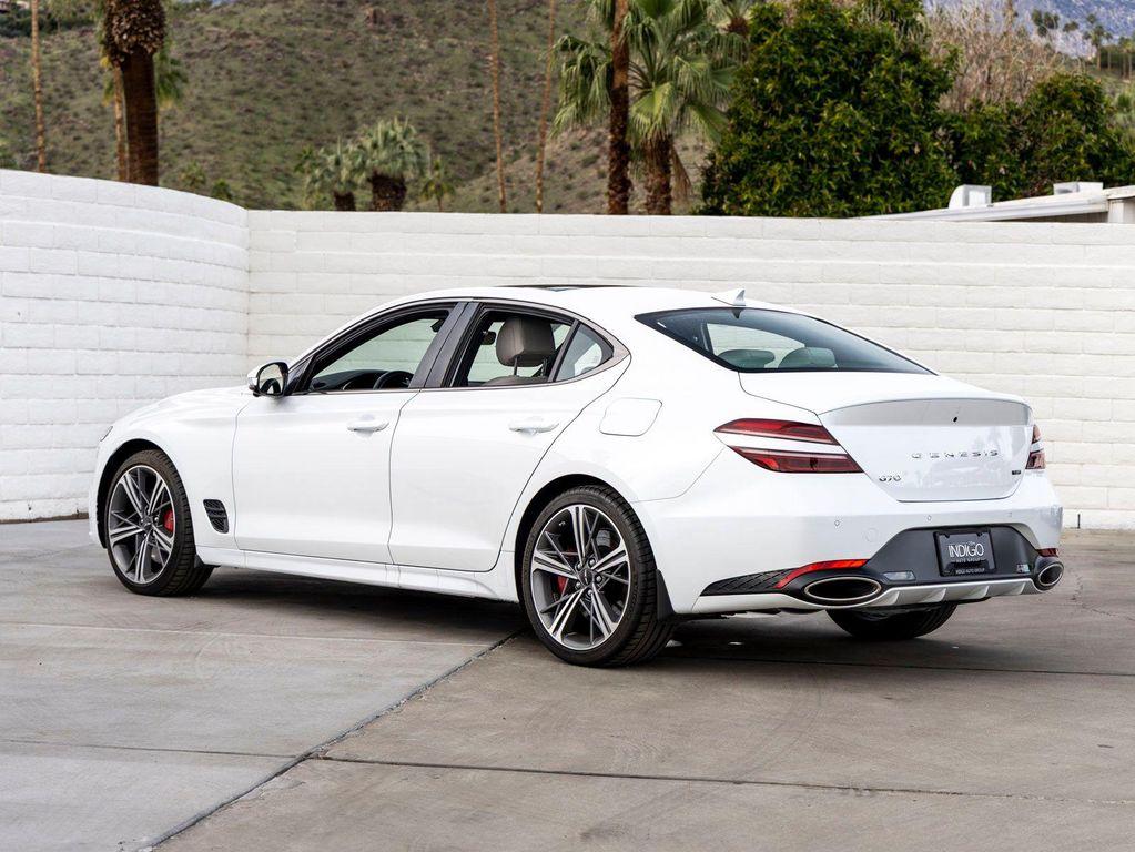 used 2025 Genesis G70 car, priced at $45,983