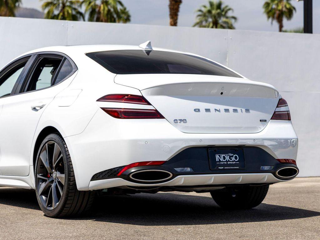 used 2023 Genesis G70 car, priced at $39,981