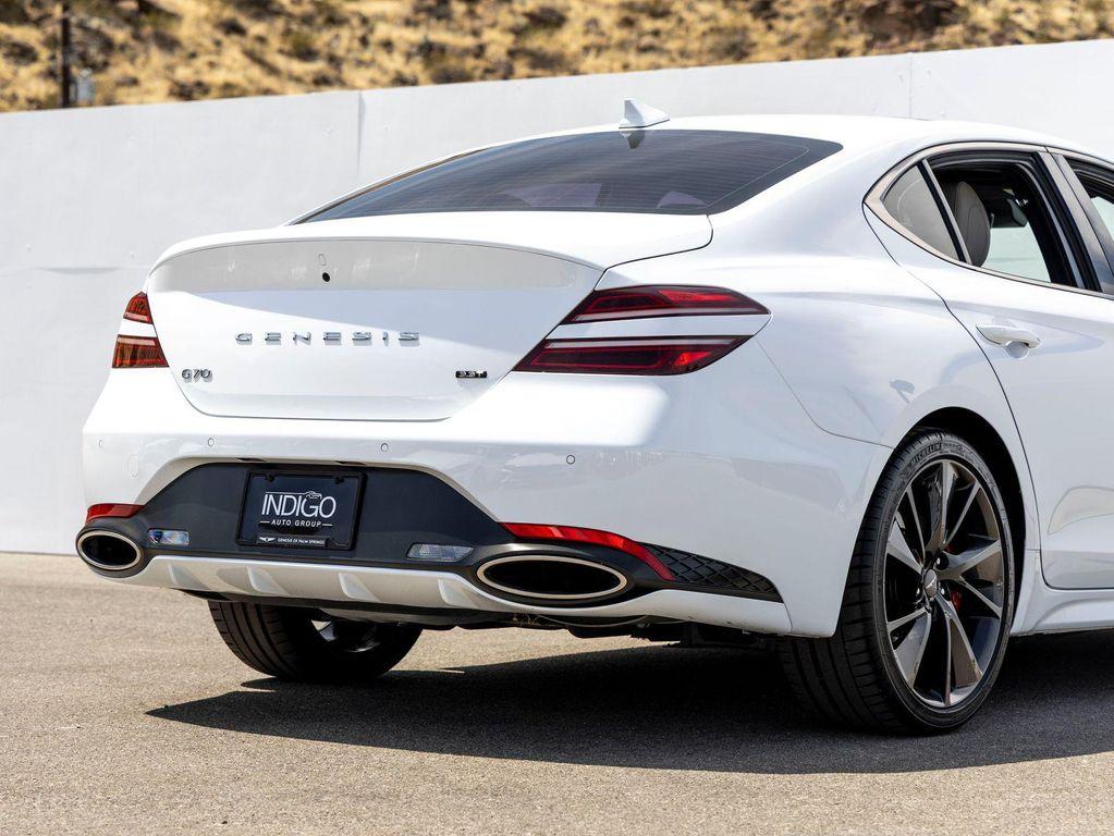 used 2023 Genesis G70 car, priced at $39,981