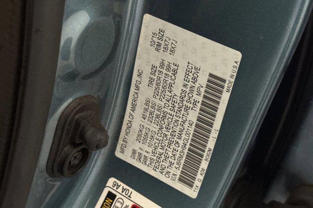 used 2016 Honda CR-V car, priced at $12,698