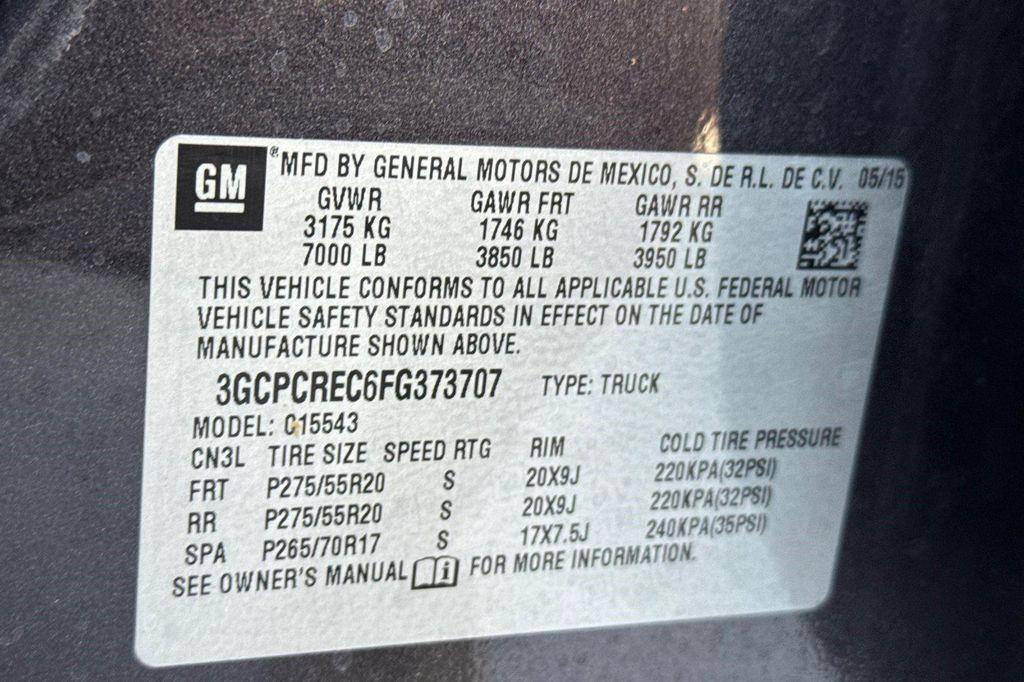 used 2015 Chevrolet Silverado 1500 car, priced at $20,084