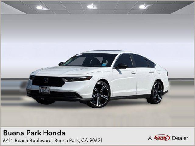 used 2023 Honda Accord Hybrid car, priced at $24,883
