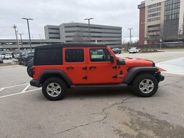 used 2018 Jeep Wrangler Unlimited car, priced at $21,500