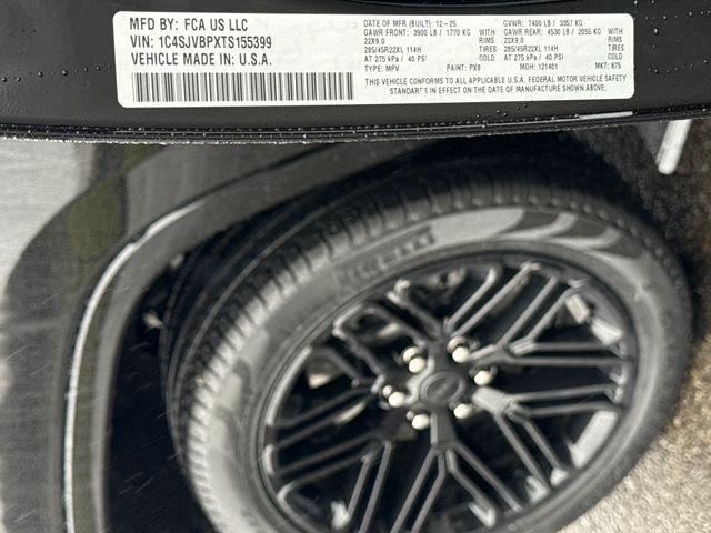 new 2026 Jeep Grand Wagoneer car, priced at $82,330