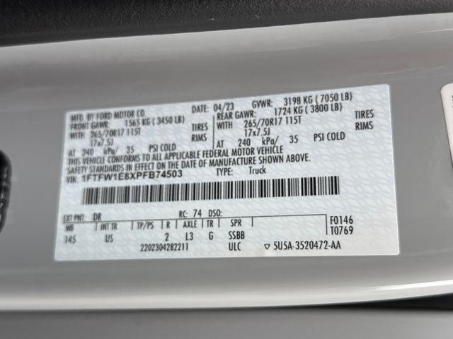 used 2023 Ford F-150 car, priced at $36,990