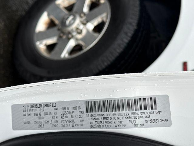 used 2015 Ram 2500 car, priced at $31,990