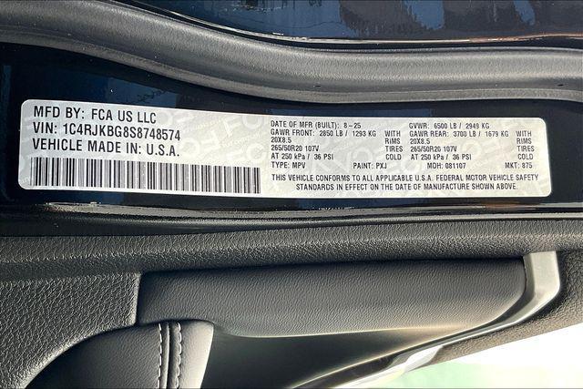 new 2025 Jeep Grand Cherokee L car, priced at $54,835