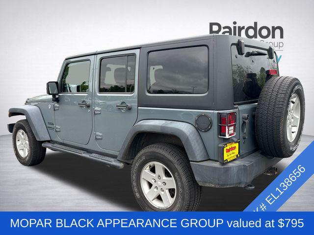 used 2014 Jeep Wrangler Unlimited car, priced at $14,990