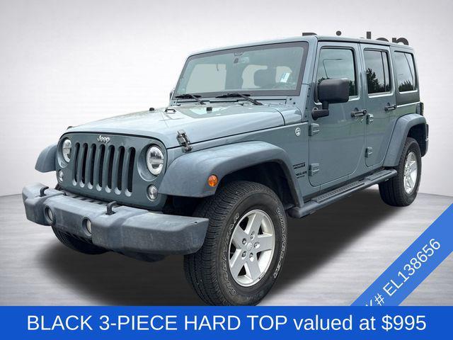 used 2014 Jeep Wrangler Unlimited car, priced at $14,990
