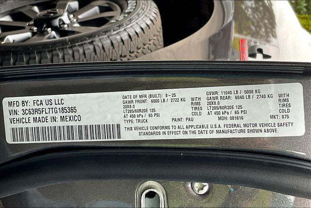 new 2026 Ram 2500 car, priced at $84,485