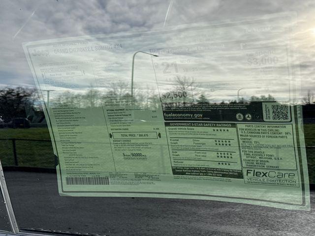 new 2025 Jeep Grand Cherokee L car