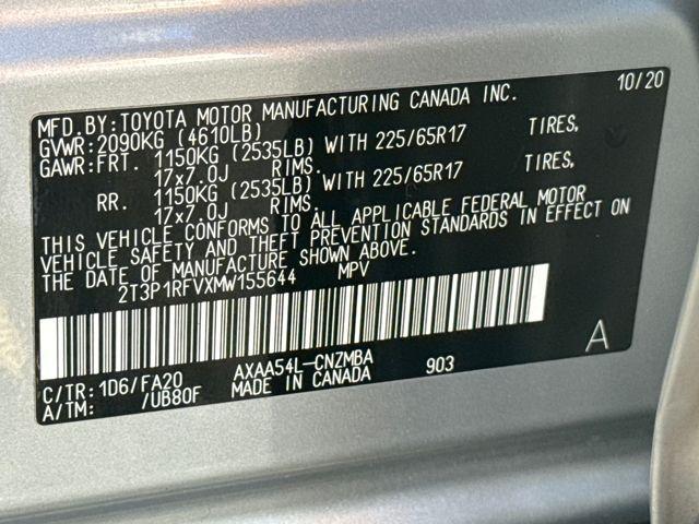 used 2021 Toyota RAV4 car, priced at $24,490