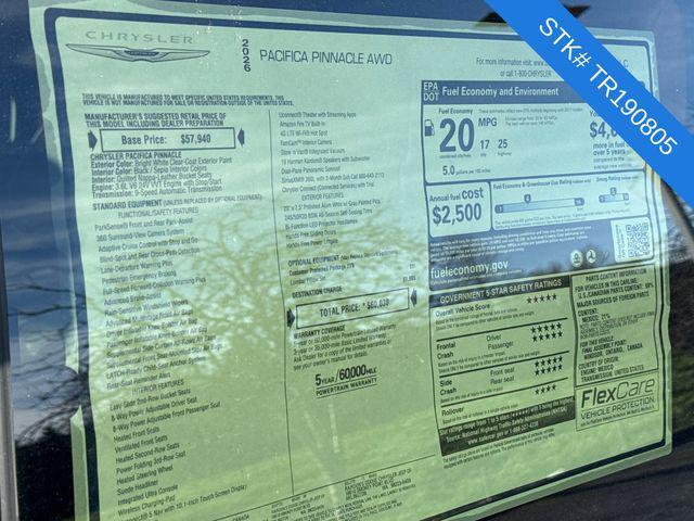 new 2026 Chrysler Pacifica car, priced at $60,030