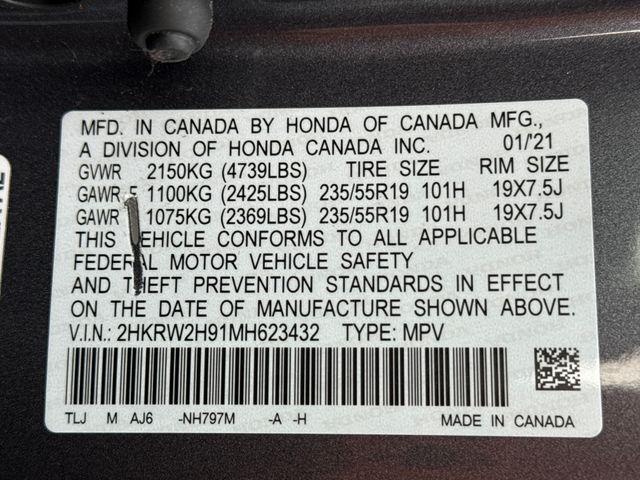used 2021 Honda CR-V car, priced at $29,490