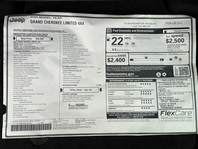 new 2025 Jeep Grand Cherokee car