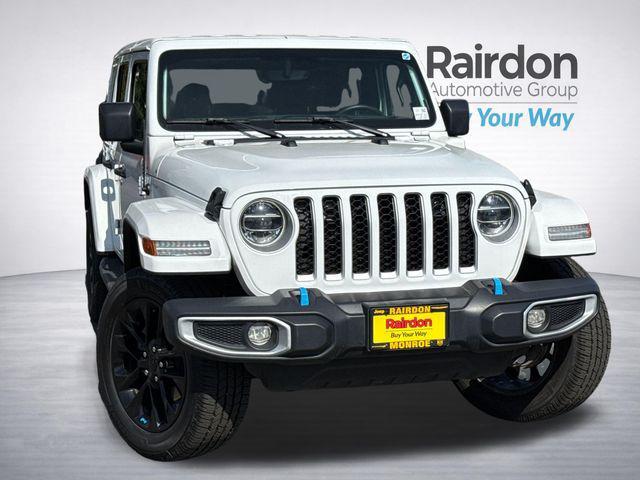 used 2022 Jeep Wrangler Unlimited 4xe car, priced at $25,490