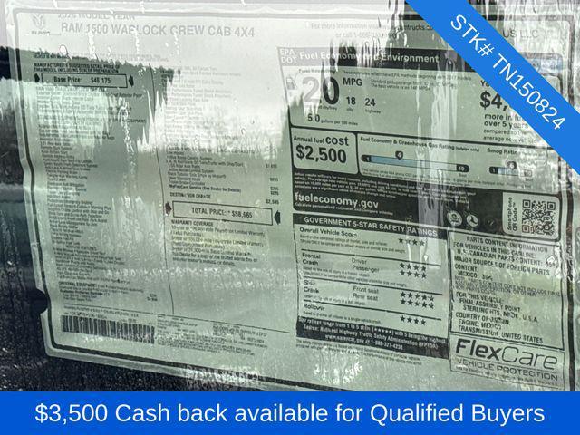 new 2026 Ram 1500 car, priced at $58,665