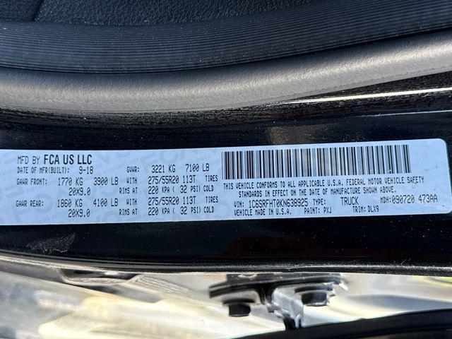 used 2019 Ram 1500 car, priced at $26,990