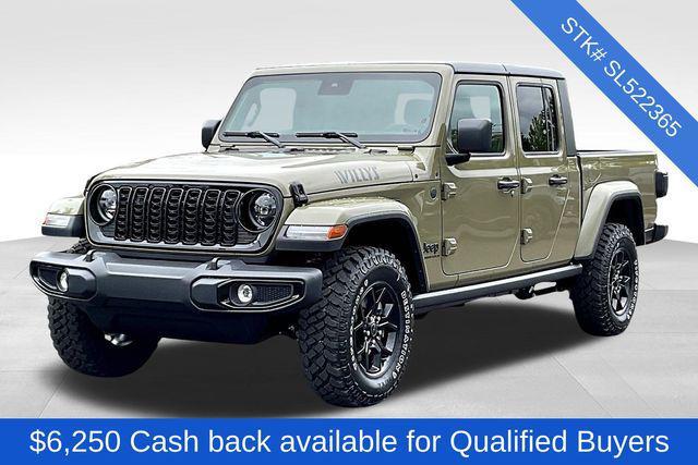 new 2025 Jeep Gladiator car, priced at $53,630