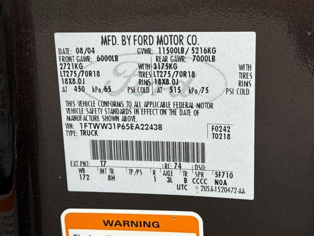 used 2005 Ford F-350 car, priced at $14,990