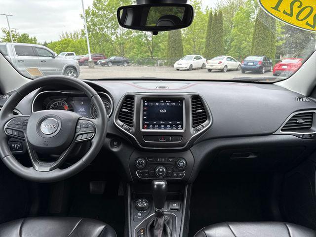 used 2022 Jeep Cherokee car, priced at $23,990