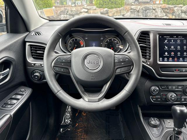 used 2022 Jeep Cherokee car, priced at $20,190