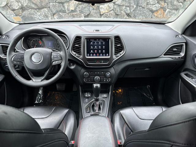 used 2022 Jeep Cherokee car, priced at $20,190
