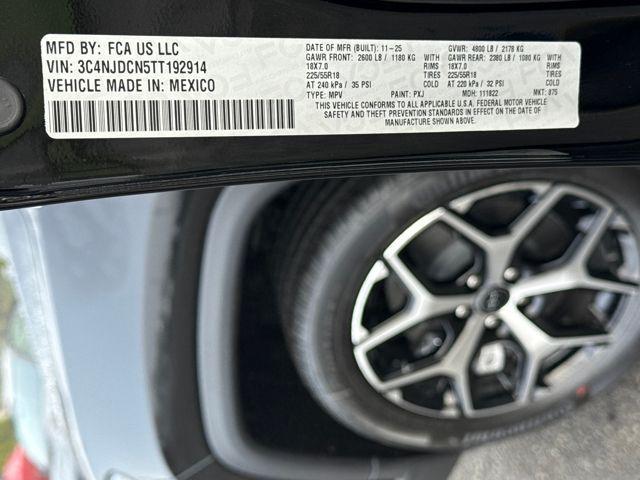 new 2026 Jeep Compass car, priced at $35,480