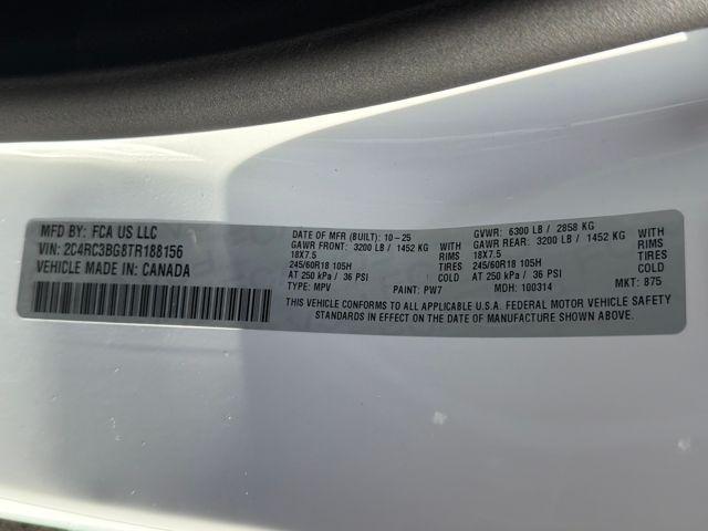 new 2026 Chrysler Pacifica car, priced at $50,530