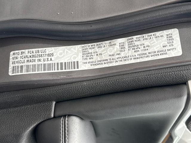 new 2025 Jeep Grand Cherokee L car, priced at $54,835