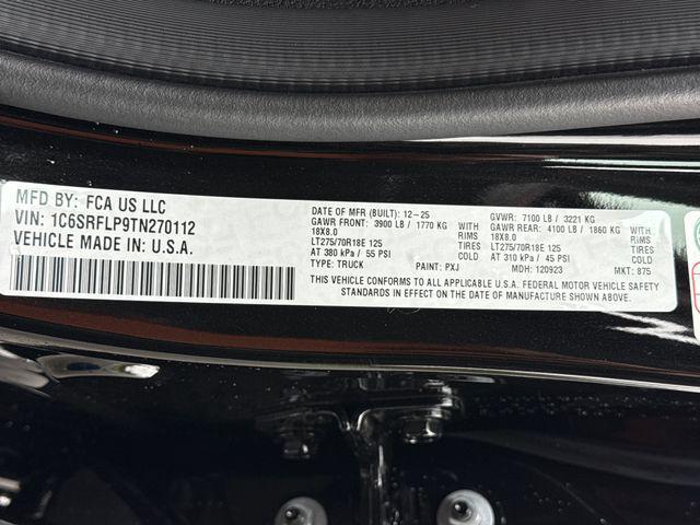 new 2026 Ram 1500 car, priced at $68,280