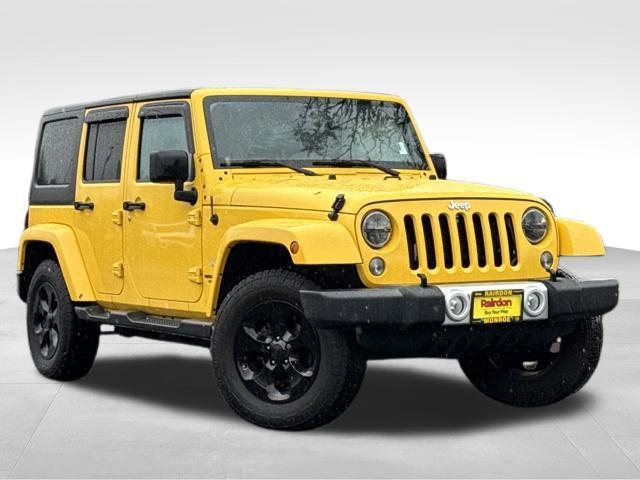 used 2015 Jeep Wrangler Unlimited car, priced at $18,490