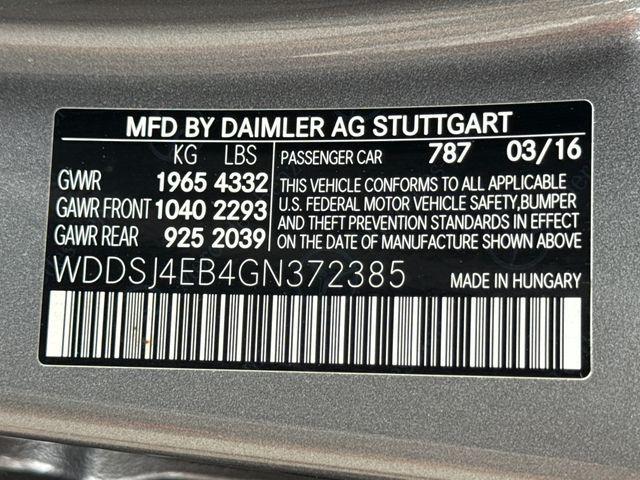 used 2016 Mercedes-Benz CLA-Class car, priced at $12,190