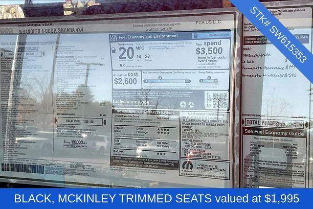 new 2025 Jeep Wrangler car, priced at $59,120