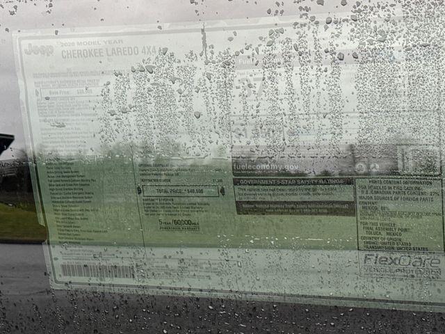 new 2026 Jeep Cherokee car, priced at $40,590