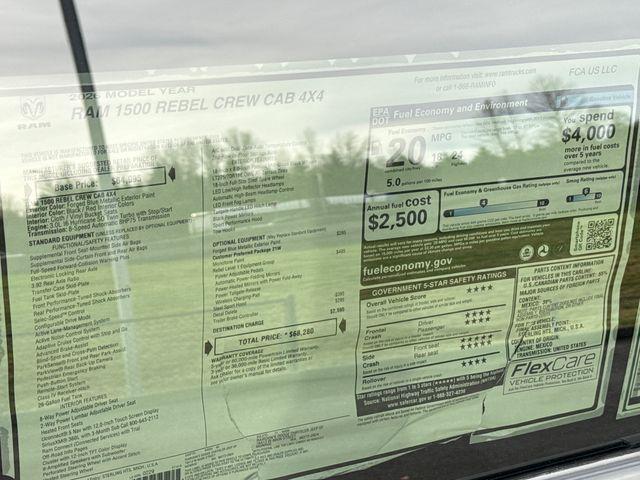 new 2026 Ram 1500 car, priced at $68,280