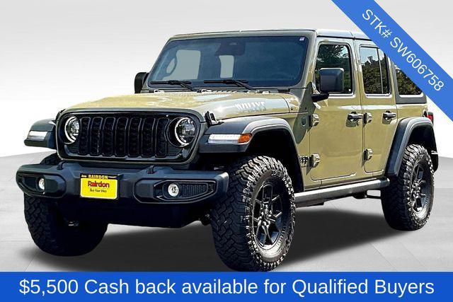 new 2025 Jeep Wrangler car, priced at $51,080