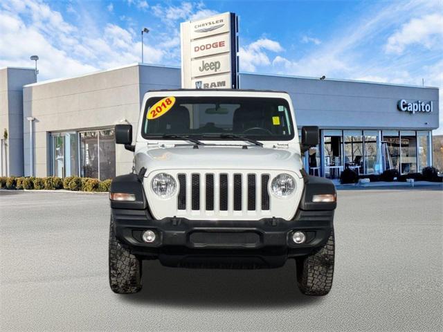 used 2018 Jeep Wrangler Unlimited car, priced at $18,463
