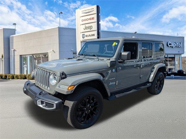 used 2021 Jeep Wrangler Unlimited 4xe car, priced at $23,846