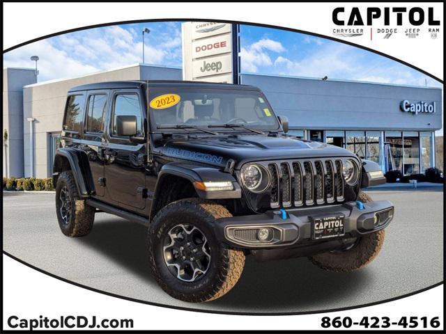 used 2023 Jeep Wrangler 4xe car, priced at $30,838