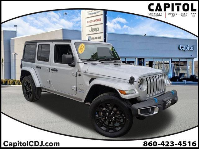 used 2023 Jeep Wrangler 4xe car, priced at $29,851